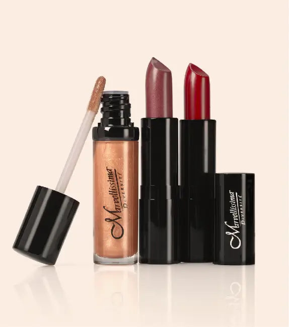 Marvellissima lipsticks and lip gloss